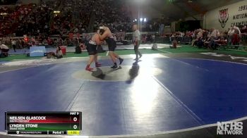 3A 285 lbs Quarterfinal - Neilsen Glascock, South Fremont vs Lynden Stone, Snake River