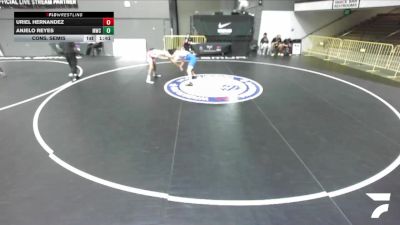 All Cadet Boys Freestyle Upper - 144 lbs Cons. Semis - Uriel Hernandez vs Anjelo Reyes, Madera Wrestling Club