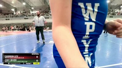 80 lbs Cons. Semi - Cody Beard, West Platte Youth Wrestling Club vs Riot Craig, Richmond Youth Wrestling Club