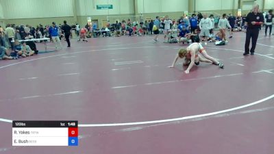 120 lbs Final - Reid Yakes, Tampa Bay Tigers Wrestling vs Eric Bush, Beebe Trained