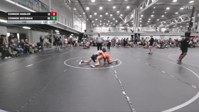 100 lbs Round 6 (10 Team) - Connor Beckman, Wayne Danger vs Connor Hanlon, Kraken Black