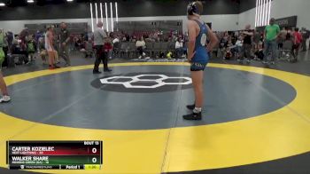 119 lbs Placement Matches (8 Team) - Carter Kozielec, Heat Lightning vs Walker Share, Minions Green (GA)