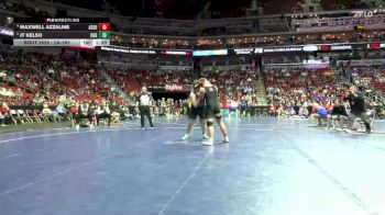 2A-285 lbs Cons. Round 4 - JT Kelso, Clarion-Goldfield-Dows vs Maxwell Azzaline, Assumption, Davenport