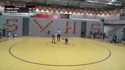 120 lbs Quarterfinal - Cael Stokes, Evanston vs Kimball Parry, Star Valley