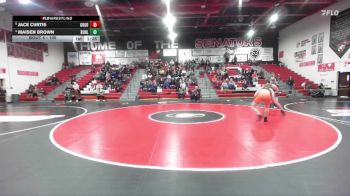 165 lbs Quarterfinal - Jace Curtis, Gooding vs Maisen Brown, Buhl