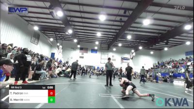 96 lbs Rr Rnd 3 - Talis Padron, Shelton Wrestling Academy vs Brayden Merritt, Norman North