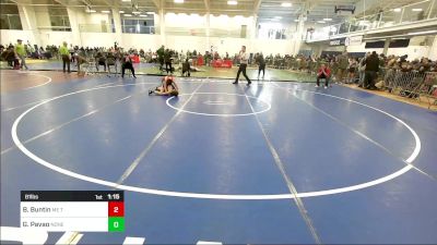 81 lbs Round Of 32 - Brock Buntin, ME Trappers WC vs Gavin Pavao, None