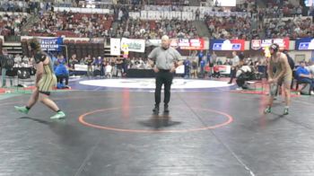 A - 190 lbs Champ. Round 1 - Hank Hagenbarth, Beaverhead Co. (Dillon) vs Stetson Seemann, Park (Livingston)/Sweet Grass County (Big Timber)