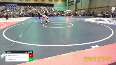 108 lbs Consi Of 32 #2 - Elijah Borrayo, Salem Elite Mat Club vs Sam Owen, Lake Stevens Wrestling Club