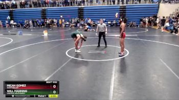 165 lbs Round 3 - Will Manning, Lincoln Southwest vs Micah Gomez, Scottsbluff