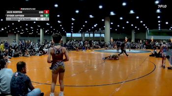 65 lbs Round 7 (8 Team) - Ryder Ahysen, Eagle Wrestling Academy vs Jace Norton, Gulf Coast WC