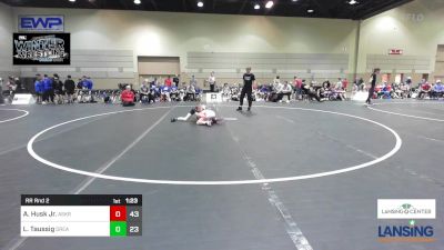 69 lbs Rr Rnd 2 - Adam Husk Jr., Askren Wrestling Academy - (A) vs Luke Taussig, Greater Heights Wrestling