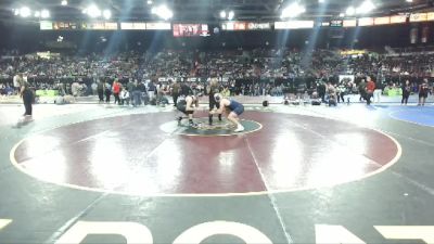 215 lbs Quarterfinal - Gage Ponton, Mountain View vs Jacob Mann, Siuslaw