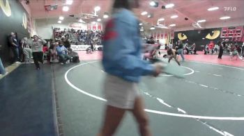 115 lbs Quarterfinal - Aubree Gutierrez, Marina vs Eliana Salazar, Santa Ana