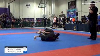 LUCAS DE SOUZA DANTAS vs FRANCISCO JACKSON DA SILVA MATOS 2019 Pan IBJJF Jiu-Jitsu No-Gi Championship