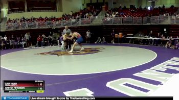 165 lbs Semis & 3rd Wb (16 Team) - Carter Peterson, Grand Island vs Liam Nider, Manhattan HS