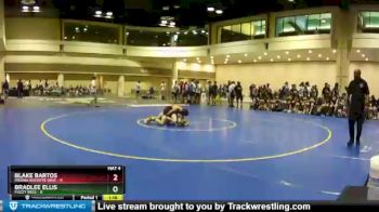 106 lbs Semis & Wb (16 Team) - Bradlee Ellis, Fuzzy Bees vs Blake Bartos, Medina Buckeye Ohio