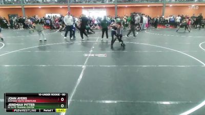 80 lbs Quarterfinal - Jeremiah Pitter, KC Elite Training Center vs John Ayers, Eastside Youth Wrestling