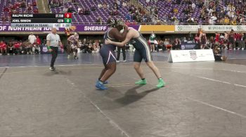 285 lbs Placement (4 Team) - Joel Simon, Cornerstone vs Ralph Riche, St. Thomas University