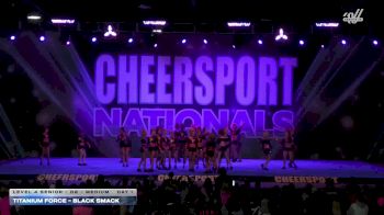 Titanium Force - Black Smack [2026 L4 Senior - D2 - Medium Day 1] 2026 CHEERSPORT National All Star Cheerleading Championship