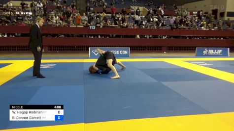 Waylon Hagop Redman vs Brayden Connor Garrett 2024 Pan IBJJF Jiu-Jitsu No-Gi Championship