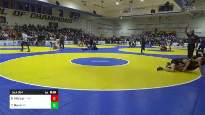 135 lbs Consi Of 32 #2 - Brady Mercer, Fountain Valley vs Cameron Rush, Del Oro