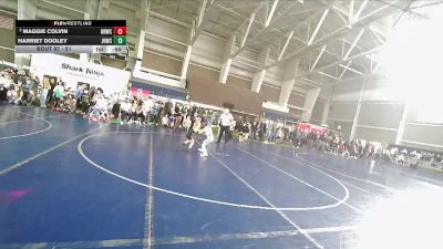 51 lbs Cons. Round 1 - Harriet Dooley, Jackson Hole Wrestling Club vs Maggie Colvin, RWC- Roy Wrestling Club