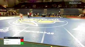 149 lbs Round Of 32 - Andrew Flora, Iowa State vs Triston Lara, Northern Iowa