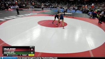 Cons. Semi - Kayden Sipp, Adams Central Girls vs Millie Jensen, Millard South Girls