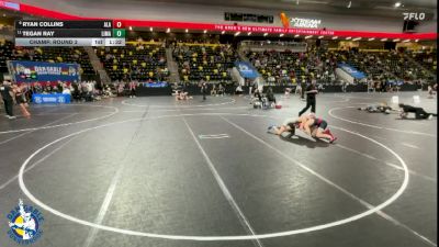 138 lbs Champ. Round 2 - Tegan Ray, Linn-Mar vs Ryan Collins, Albert Lea Area