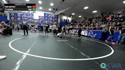 76-80 lbs Quarterfinal - Keb Deppen, Prodigy NDT vs Ty Burns, Morrison Takedown Club