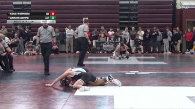 106 lbs Cons. Round 2 - Anakin Deppe, Xavier, Cedar Rapids vs Cole Wibholm, Clarion-Goldfield-Dows