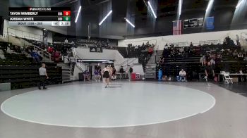 285 lbs Cons. Round 2 - Tayon Wimberly, Unattached vs Jordan White, Northeastern Oklahoma