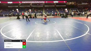 150 lbs Round Of 16 - Cole Lintner, Whittier vs Lincolin Stiles, Minnechaug