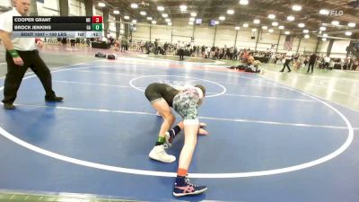100 lbs Consi Of 16 #2 - Cooper Grant, ME vs Brock Jenkins, GA