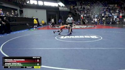 74 lbs Semifinal - Ayden Winchell, Callan Wrestling Academy vs Michael McNamara, Edwardsville WC