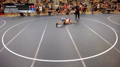 144 lbs Champ. Round 1 - Isaac Bates, IA vs Kevin Hamilton, IL