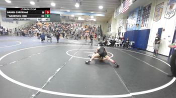 144 lbs Cons. Round 4 - Garrison Choi, Cerritos vs Daniel Cardenas, La Mirada