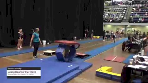 Aliana Baumgardner-Romo - Women's Group, Rising Stars Gymnastics Academy - 2021 Women's Xcel Region 4 Championships