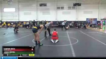 106 lbs Round 3 (6 Team) - Carter Beck, Round Up vs Jeff Hood, Huntington