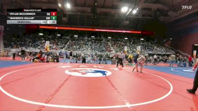 4A-126 lbs Semifinal - Breckin Henry, Thunder Basin vs Isael Beal, Central