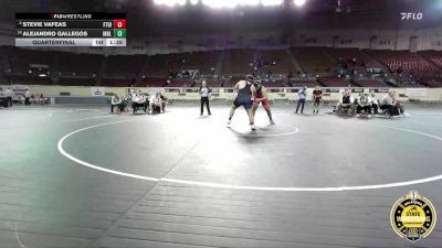 B4A-285 lbs Quarterfinal - Alejandro Gallegos, Inola vs Stevie Vafeas, Ft. Gibson