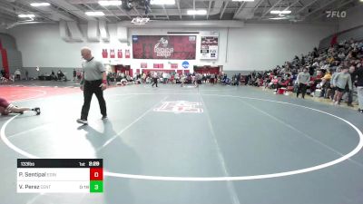 133 lbs Round Of 16 - Parker Sentipal, Edinboro - Unatt vs Vince Perez, Central Michigan