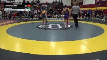 105 lbs Cons. Round 5 - Zolah Williams, Kearney HS vs Val Riegel, River Valley HS