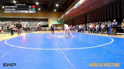 147 lbs Semifinal - Kayla Zeidler, Petaluma WC vs Paige Allen, La Grande Girls