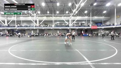 141 lbs Round Of 16 - Ismael Ayoub, Kent State vs Drew Gorman, Virginia Tech - Unattached