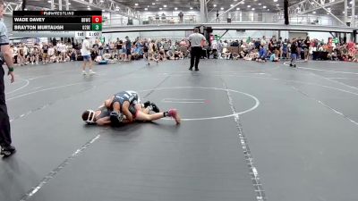 80 lbs Round 1 (8 Team) - Brayton Murtaugh, U2 Brawler Elite vs Wade Davey, Barn Brothers WC