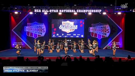 Dream Athletics - Blackout [2026 L4.2 Senior - D2 - Medium Day 2] 2026 NCA All-Star National Championship