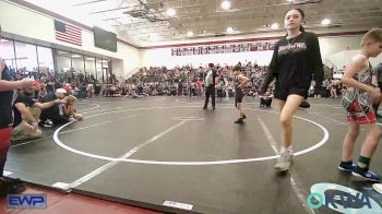 67 lbs Semifinal - Kasen Shouse, Cowboy Wrestling Club vs Jasper Shuemaker, Viking Wrestling Club