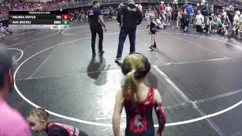 47-50 lbs Quarterfinal - Kelsea Doyle, Pioneer Wrestling Club vs Ava Buchli, Meridian Mustang Wrestling Club